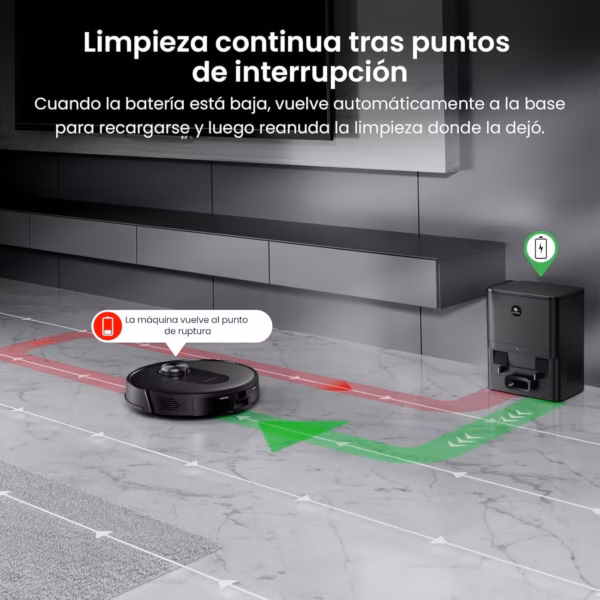 Proscenic Q8 Max - robot aspirador y fregasuelos 8 000 Pa - image 9 Proscenic Q8 Max - robot aspirador y fregasuelos 8 000 Pa