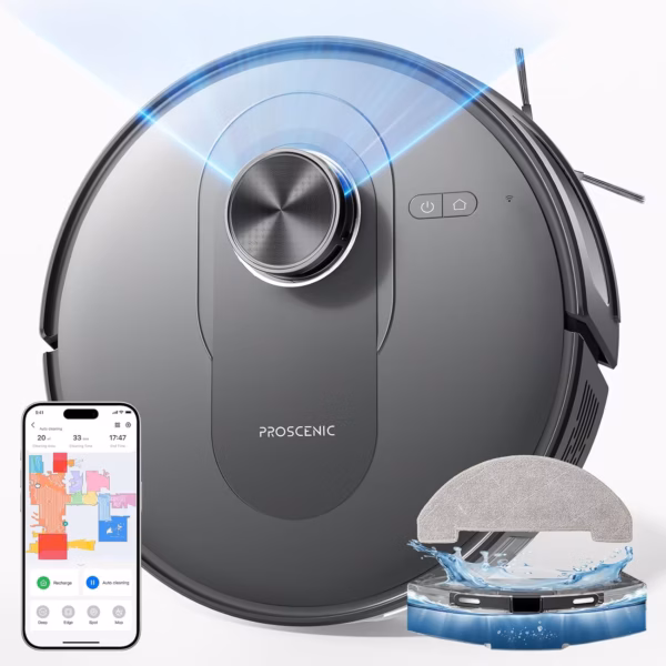 Proscenic Q10 - robot aspirateur laveur 8 000 Pa - image 11 Proscenic Q10 - robot aspirateur laveur 8 000 Pa