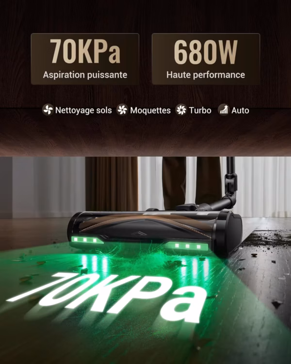 Proscenic P20 - aspirateur balai sans fil 70 kPa - image 2 Proscenic P20 - aspirateur balai sans fil 70 kPa