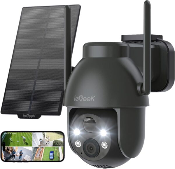 iGeek Solar PTZ 2K Black - image 1 iGeek Solar PTZ 2K Black