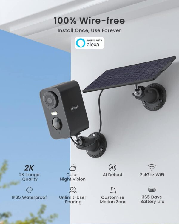 iGeek Solar WiFi 2K Black - image 2 iGeek Solar WiFi 2K Black