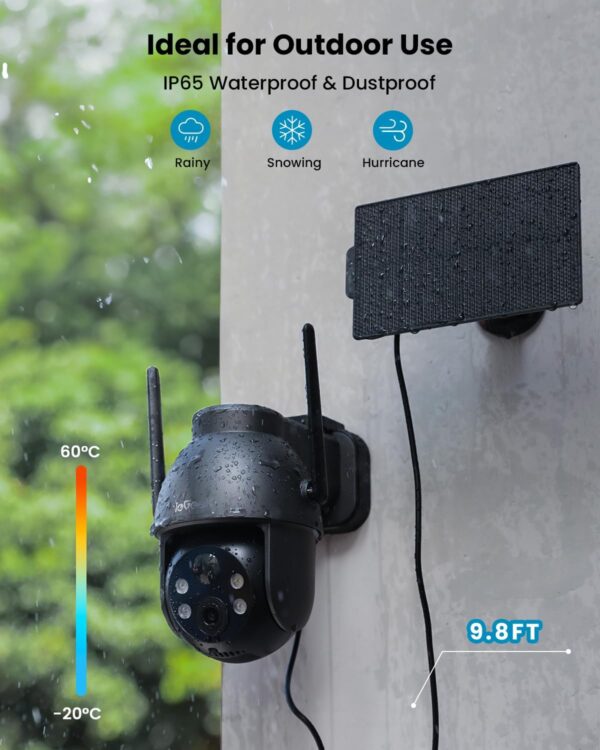 iGeek Solar PTZ 3K 5MP Black - image 4 iGeek Solar PTZ 3K 5MP Black