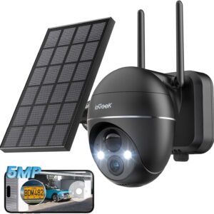 iGeek Solar PTZ 3K 5MP Black