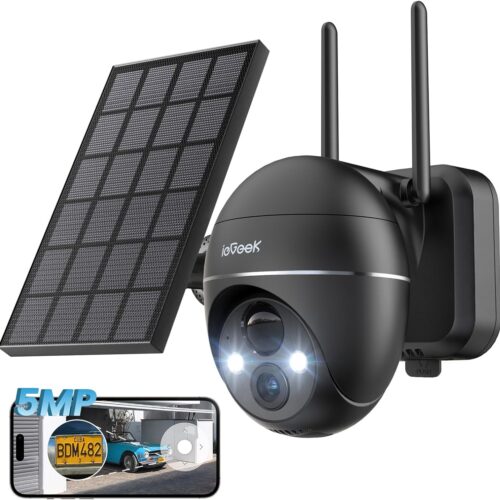 iGeek Solar PTZ 3K 5MP Black - image 1 iGeek Solar PTZ 3K 5MP Black
