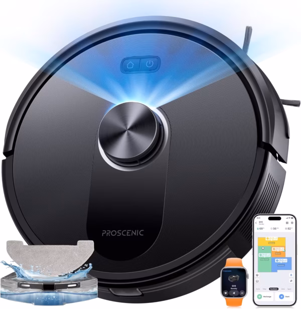 Proscenic Q8 Max - robot aspirapolvere lavapavimenti 8 000 Pa - image 10 Proscenic Q8 Max - robot aspirapolvere lavapavimenti 8 000 Pa