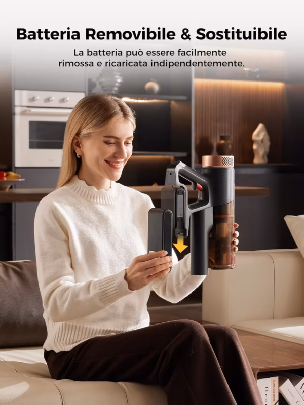 Proscenic P11 Ultra - aspirapolvere senza filo 50 kPa - image 10 Proscenic P11 Ultra - aspirapolvere senza filo 50 kPa