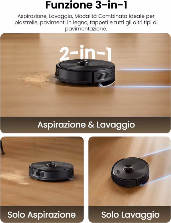 Proscenic Q20 Plus - robot aspirapolvere lavapavimenti 5 000 Pa - image 6 Proscenic Q20 Plus - robot aspirapolvere lavapavimenti 5 000 Pa