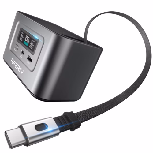 AFERIY Nano100 power bank - 99.2Wh, 100W USB-C AFERIY Nano100 power bank - 99.2Wh, 100W USB-C