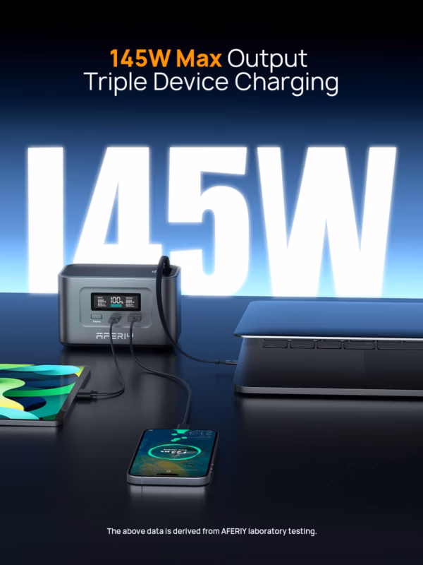 AFERIY Nano100 power bank - 99.2Wh, 100W USB-C - 2 AFERIY Nano100 power bank - 99.2Wh, 100W USB-C - 2