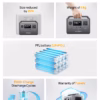AFERIY P040 portable power station - 400W, 256Wh - 2 AFERIY P040 portable power station - 400W, 256Wh - 2