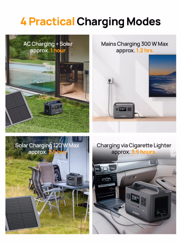 AFERIY P040 portable power station - 400W, 256Wh - 7 AFERIY P040 portable power station - 400W, 256Wh - 7