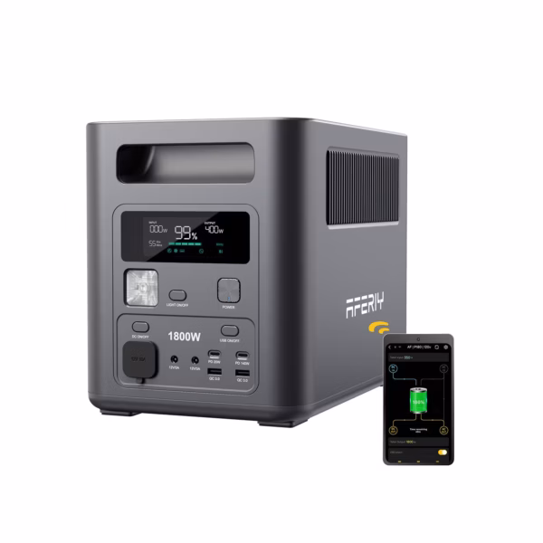 AFERIY Nomad1800 P180 portable power station - 1800W, 1024Wh AFERIY Nomad1800 P180 portable power station - 1800W, 1024Wh