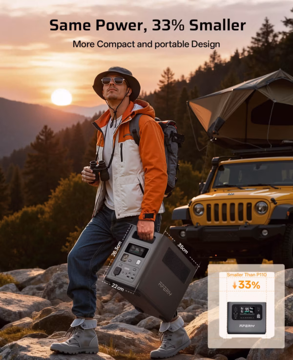 AFERIY Nomad1800 P180 portable power station - 1800W, 1024Wh - 3 AFERIY Nomad1800 P180 portable power station - 1800W, 1024Wh - 3