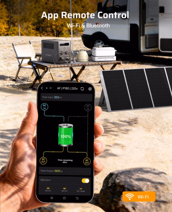 AFERIY Nomad1800 P180 portable power station - 1800W, 1024Wh - 4 AFERIY Nomad1800 P180 portable power station - 1800W, 1024Wh - 4