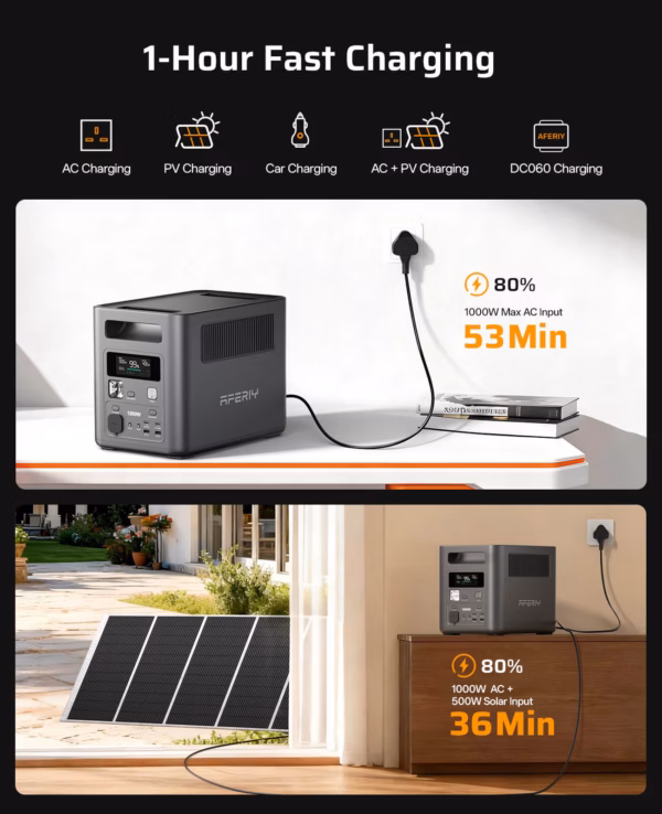 AFERIY Nomad1800 P180 portable power station - 1800W, 1024Wh - 6 AFERIY Nomad1800 P180 portable power station - 1800W, 1024Wh - 6