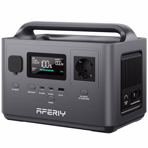 AFERIY P040 - estación de energía 400 W, 256 Wh AFERIY P040 - estación de energía 400 W, 256 Wh
