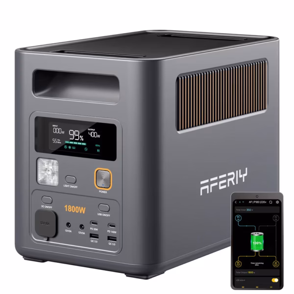 AFERIY Nomad1800 Pro - 1800 W, ampliable hasta 5120 Wh - 8 AFERIY Nomad1800 Pro - 1800 W, ampliable hasta 5120 Wh - 8