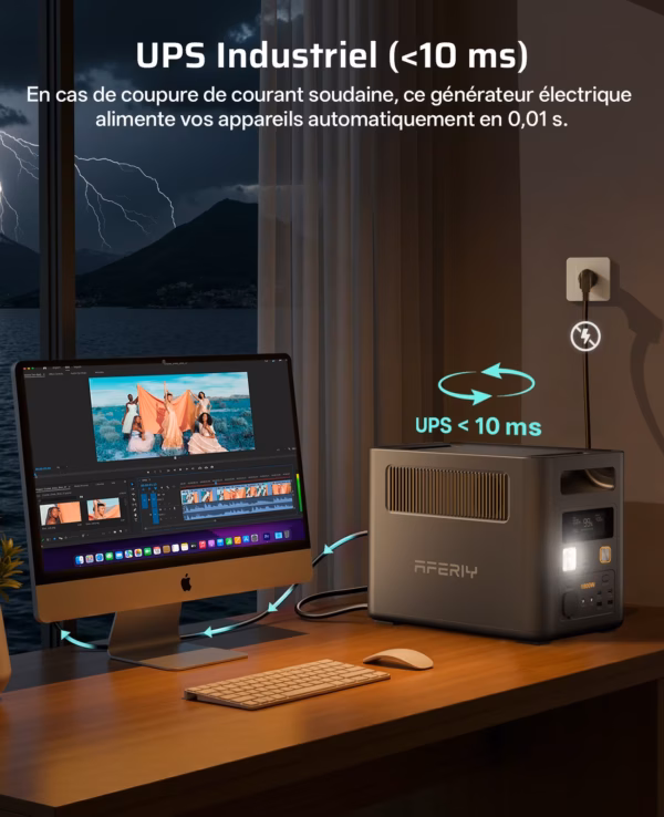 AFERIY Nomad1800 Pro - 1800 W, capacité extensible à 5120 Wh - 8 AFERIY Nomad1800 Pro - 1800 W, capacité extensible à 5120 Wh - 8