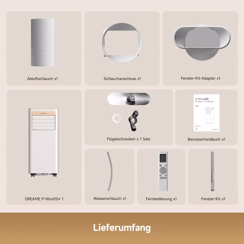 Dreame P-Wind10 - mobiles 3-in-1-Klimagerät