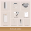 Dreame P-Wind10 - climatiseur mobile 3-en-1 - image 10 Dreame P-Wind10 - climatiseur mobile 3-en-1