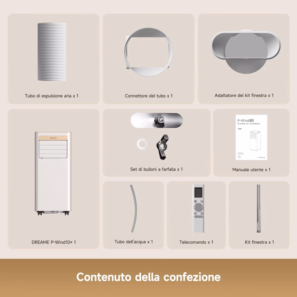 Dreame P-Wind10 - condizionatore portatile 3 in 1