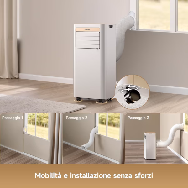 Dreame P-Wind10 - condizionatore portatile 3 in 1 - image 6 Dreame P-Wind10 - condizionatore portatile 3 in 1