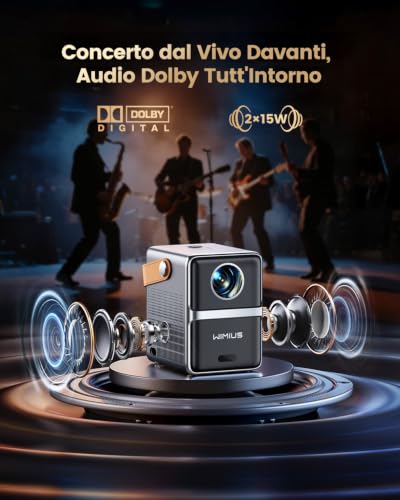 Proiettore Wimius P61 Pro — 5 Proiettore Wimius P61 Pro — 5
