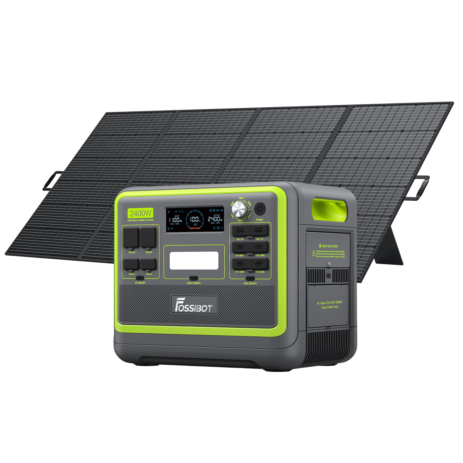 FOSSiBOT F2400 FOSSiBOT F2400 + pannello solare 420 W