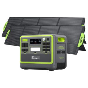 FOSSiBOT F2400 + 2 × 200 W pannelli solari