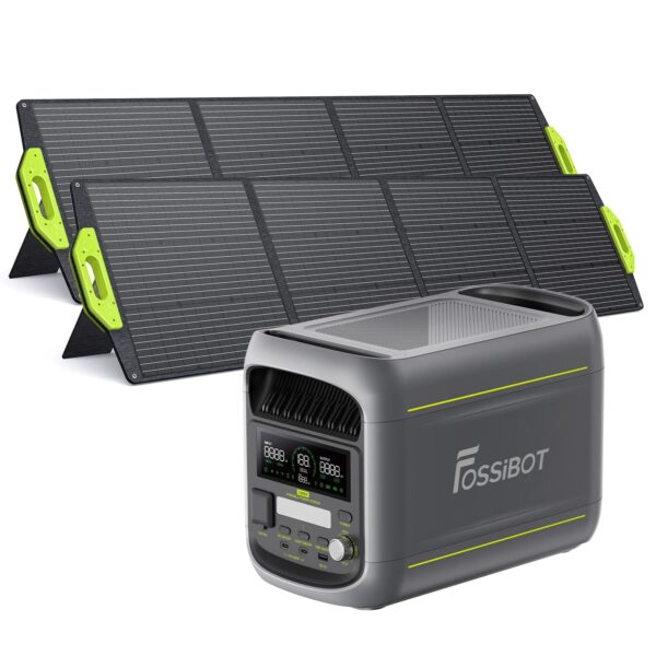 FOSSiBOT F1800 FOSSiBOT F1800 + 2 × 200 W pannelli solari