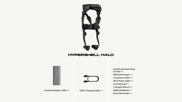 Halo Box Hypershell Halo - official carrying system view