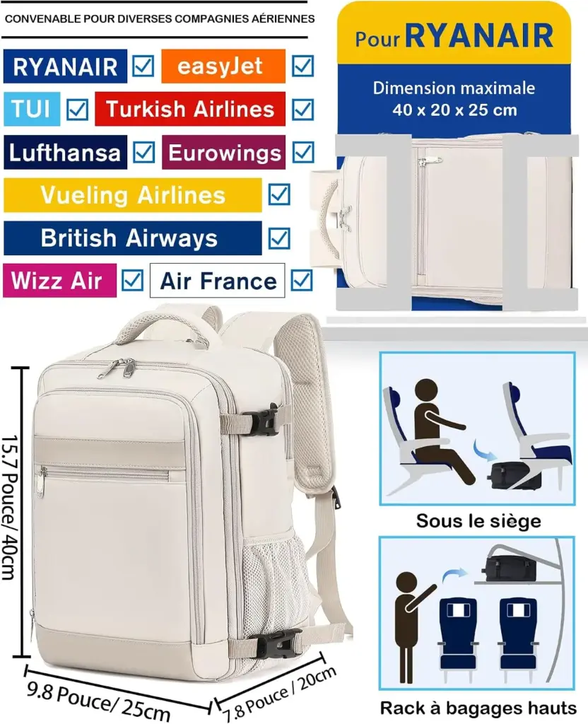 KLOSTAIN Premium 20 L 40 x 20 x 25 cm — beige — Built around the sizer, not around a wish