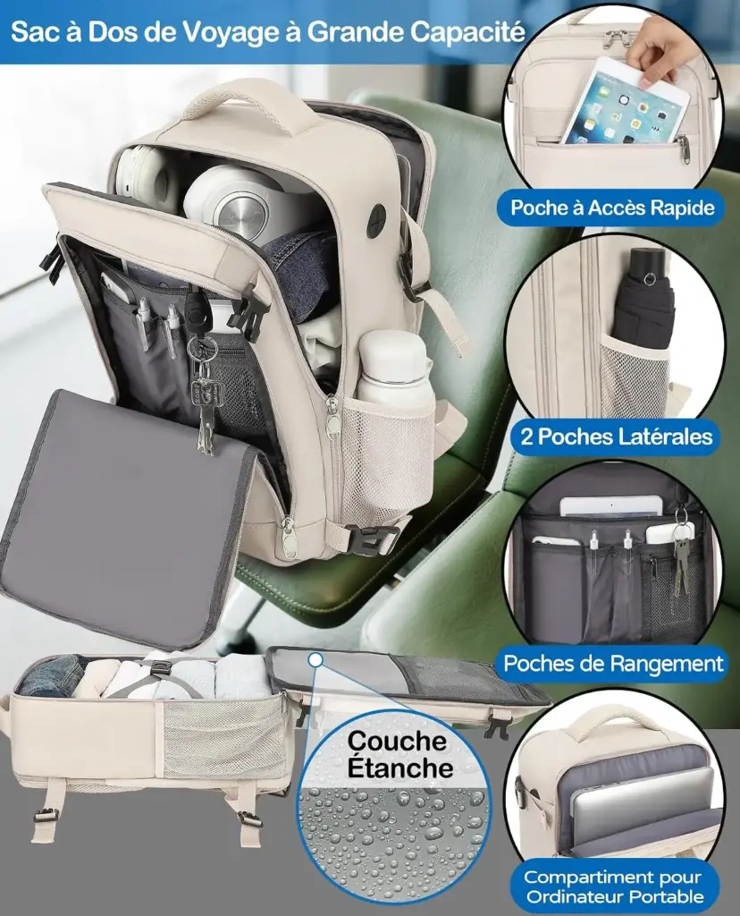 KLOSTAIN Premium 20 L 40 x 20 x 25 cm — beige — Full specification