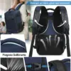 klostain-sac-dos-cabine-40x20x25-20l-bleu-profond-5 Sac à dos cabine KLOSTAIN 40x20x25 cm 20L – Bleu Profond