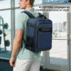 klostain-sac-dos-cabine-40x20x25-20l-bleu-profond-6-1 Sac à dos cabine KLOSTAIN 40x20x25 cm 20L – Bleu Profond