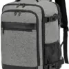 klostain-sac-dos-cabine-40x20x25-20l-gris-1 Sac à dos cabine KLOSTAIN 40x20x25 cm 20L – Gris