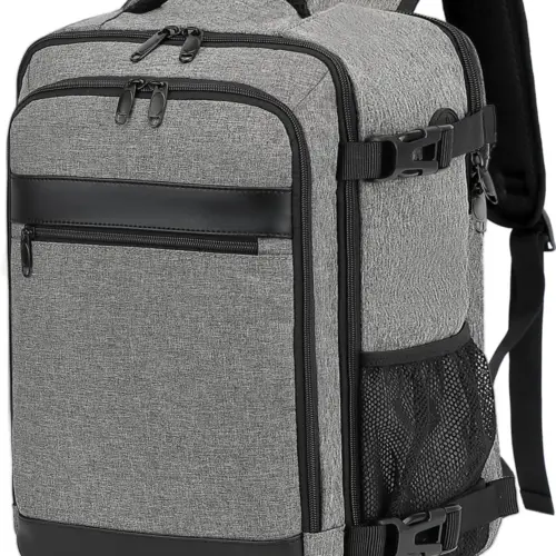 klostain-sac-dos-cabine-40x20x25-20l-gris-1 Sac à dos cabine KLOSTAIN 40x20x25 cm 20L – Gris