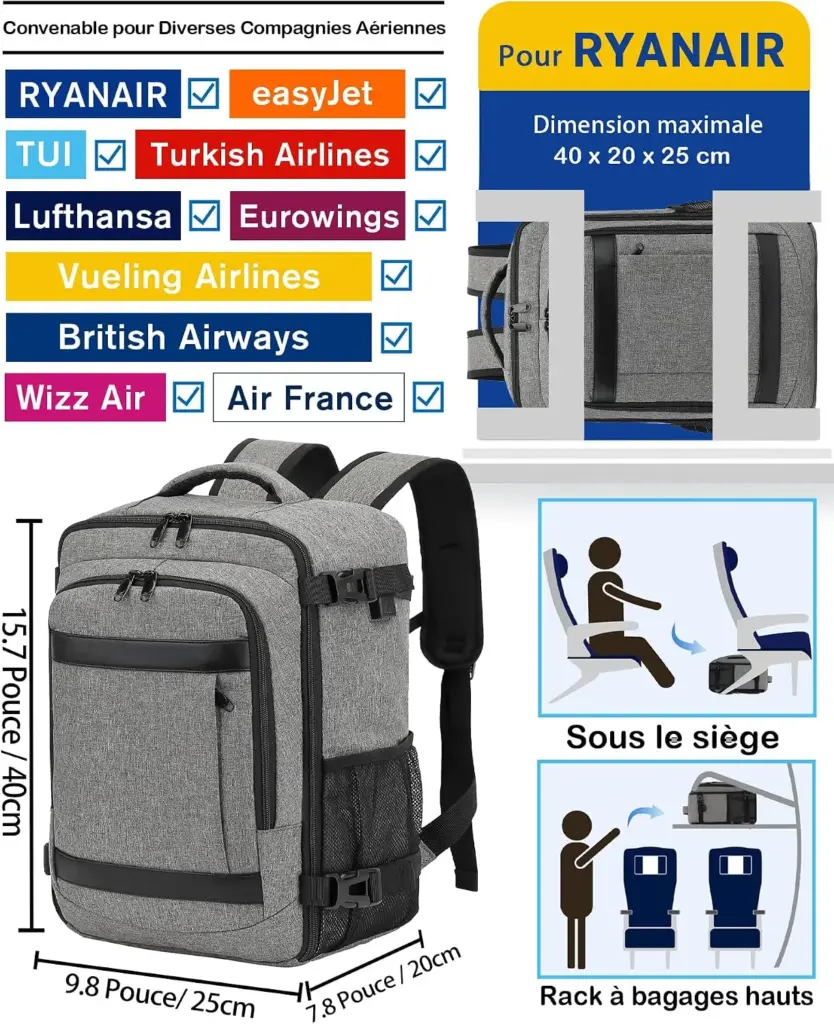 KLOSTAIN 20 L 40 x 20 x 25 cm — heather grey — Built around the sizer, not around a wish