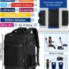klostain-sac-dos-cabine-40x20x25-20l-noir-2-1 Sac à dos cabine KLOSTAIN 40x20x25 cm 20L – Noir