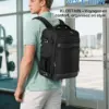 klostain-sac-dos-cabine-40x20x25-20l-noir-6-1 Sac à dos cabine KLOSTAIN 40x20x25 cm 20L – Noir