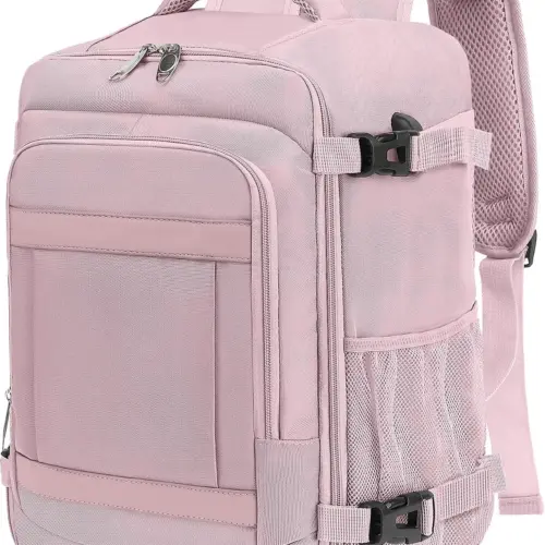 klostain-sac-dos-cabine-40x20x25-20l-rose-1 Sac à dos cabine KLOSTAIN 40x20x25 cm 20L – Rose