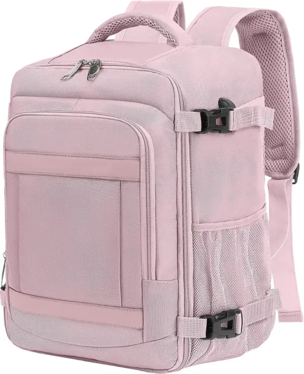 klostain-sac-dos-cabine-40x20x25-20l-rose-1 Sac à dos cabine KLOSTAIN 40x20x25 cm 20L – Rose