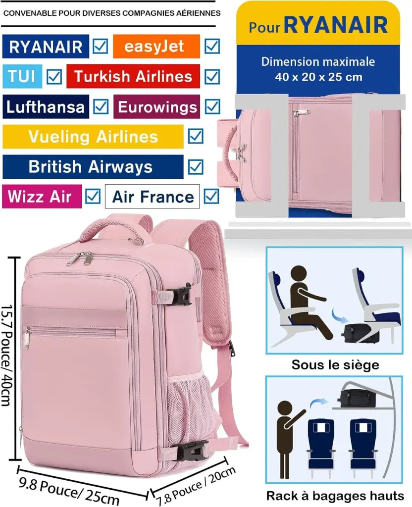KLOSTAIN Premium 20 L 40 x 20 x 25 cm — rosa — Una medida calculada para el medidor