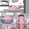 klostain-sac-dos-cabine-40x20x25-20l-rose-3-1 Sac à dos cabine KLOSTAIN 40x20x25 cm 20L – Rose