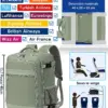klostain-sac-dos-cabine-40x20x25-20l-vert-2-1 Sac à dos cabine KLOSTAIN 40x20x25 cm 20L – Vert