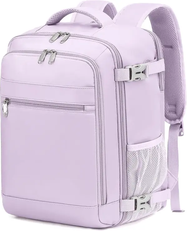 klostain-sac-dos-cabine-40x20x25-20l-violet-clair-1-1 Sac à dos cabine KLOSTAIN 40x20x25 cm 20L – Violet Clair