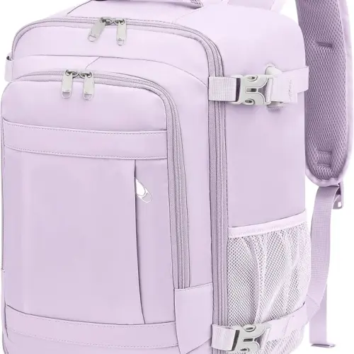 klostain-sac-dos-cabine-40x20x25-20l-violet-clair-1 Sac à dos cabine KLOSTAIN 40x20x25 cm 20L – Violet Clair