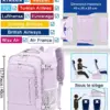 klostain-sac-dos-cabine-40x20x25-20l-violet-clair-2 Sac à dos cabine KLOSTAIN 40x20x25 cm 20L – Violet Clair