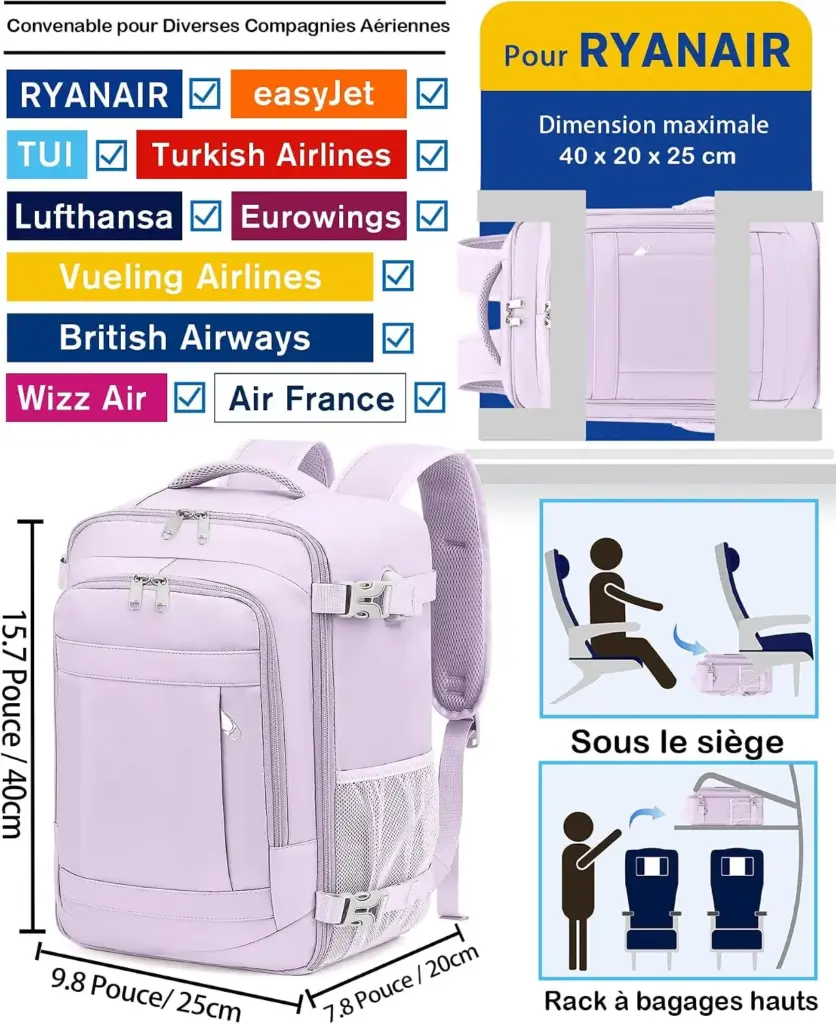 KLOSTAIN 20 L 40 x 20 x 25 cm — lilac — Built around the sizer, not around a wish