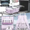 klostain-sac-dos-cabine-40x20x25-20l-violet-clair-3 Sac à dos cabine KLOSTAIN 40x20x25 cm 20L – Violet Clair